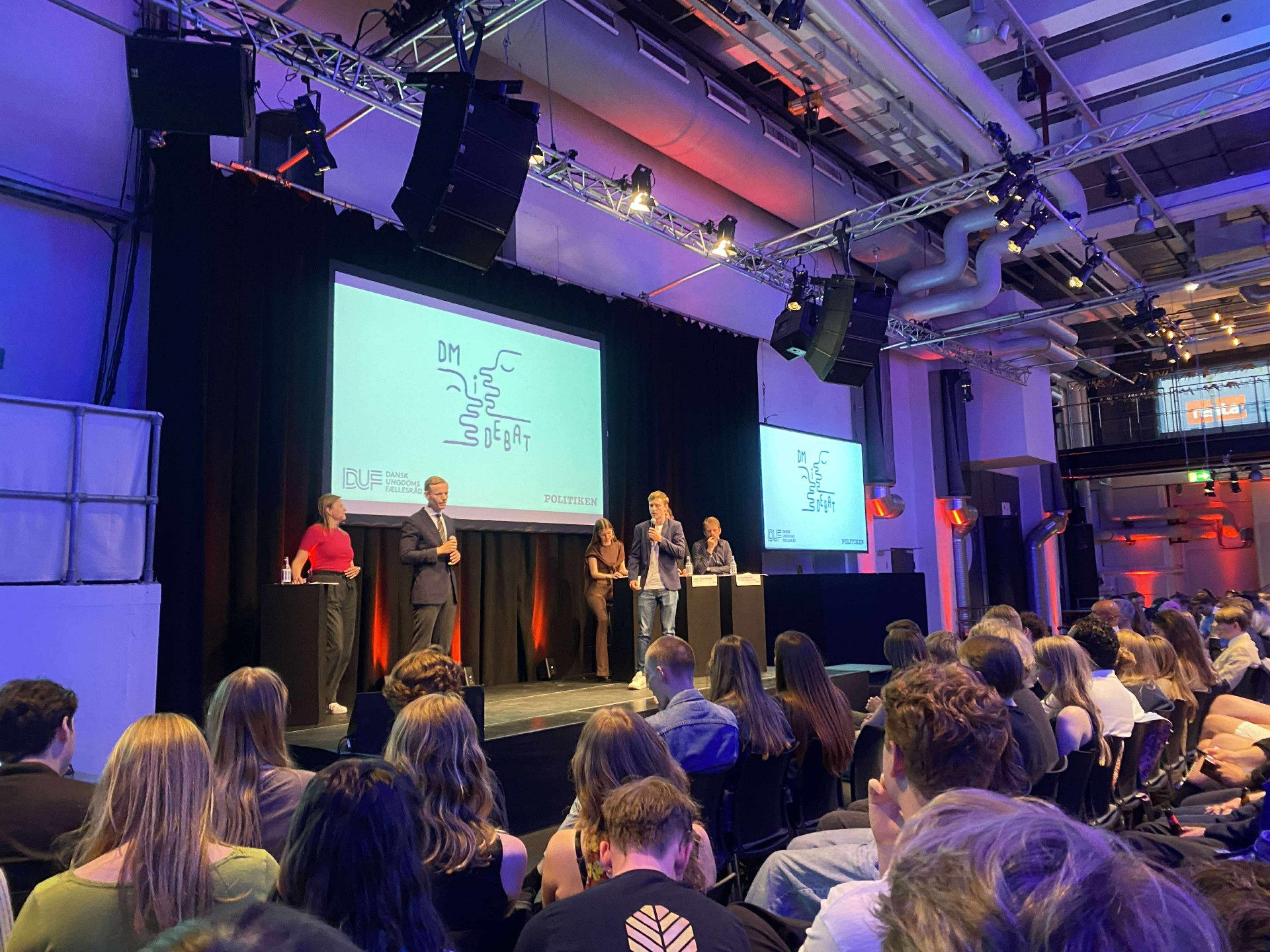 DM i Debat — full arena with audience